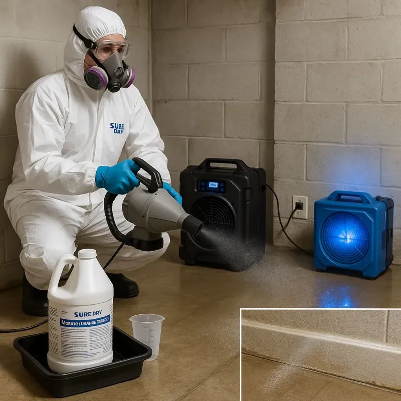 Sanitization and Odor Removal process in Pasadena Hills, FL