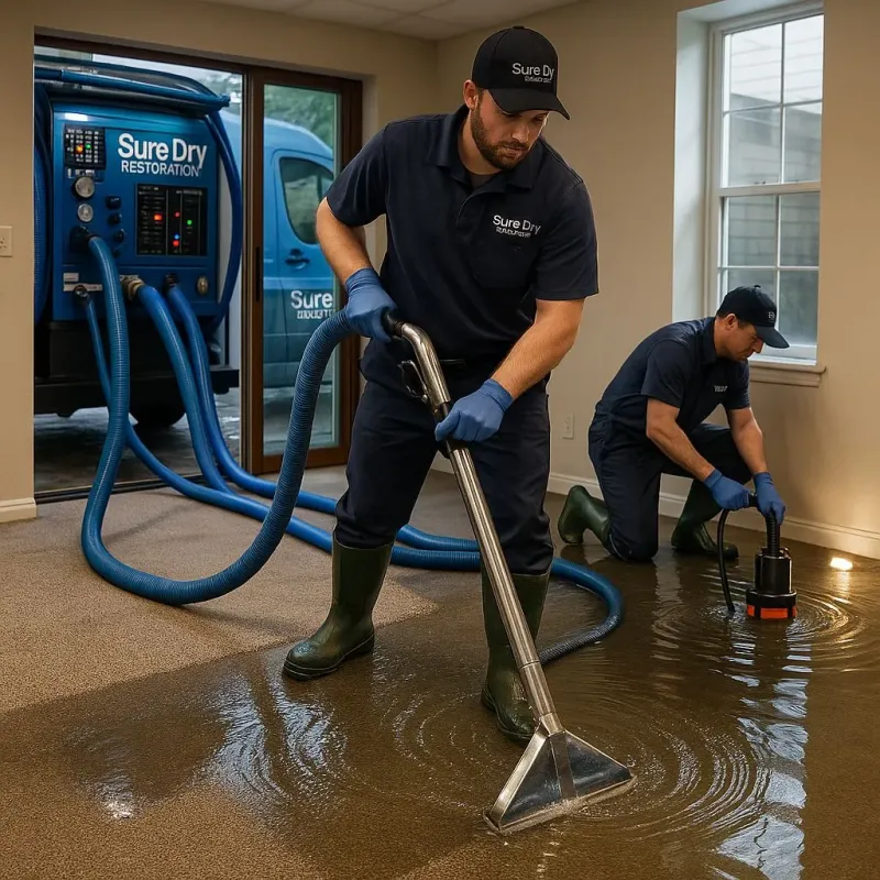 Water Extraction and Removal process in Pasadena Hills, FL